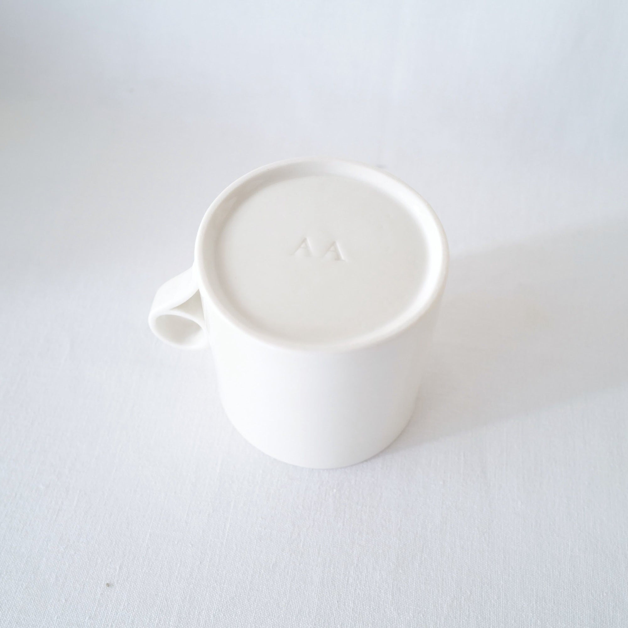 Large Mug in White - Loop Handle