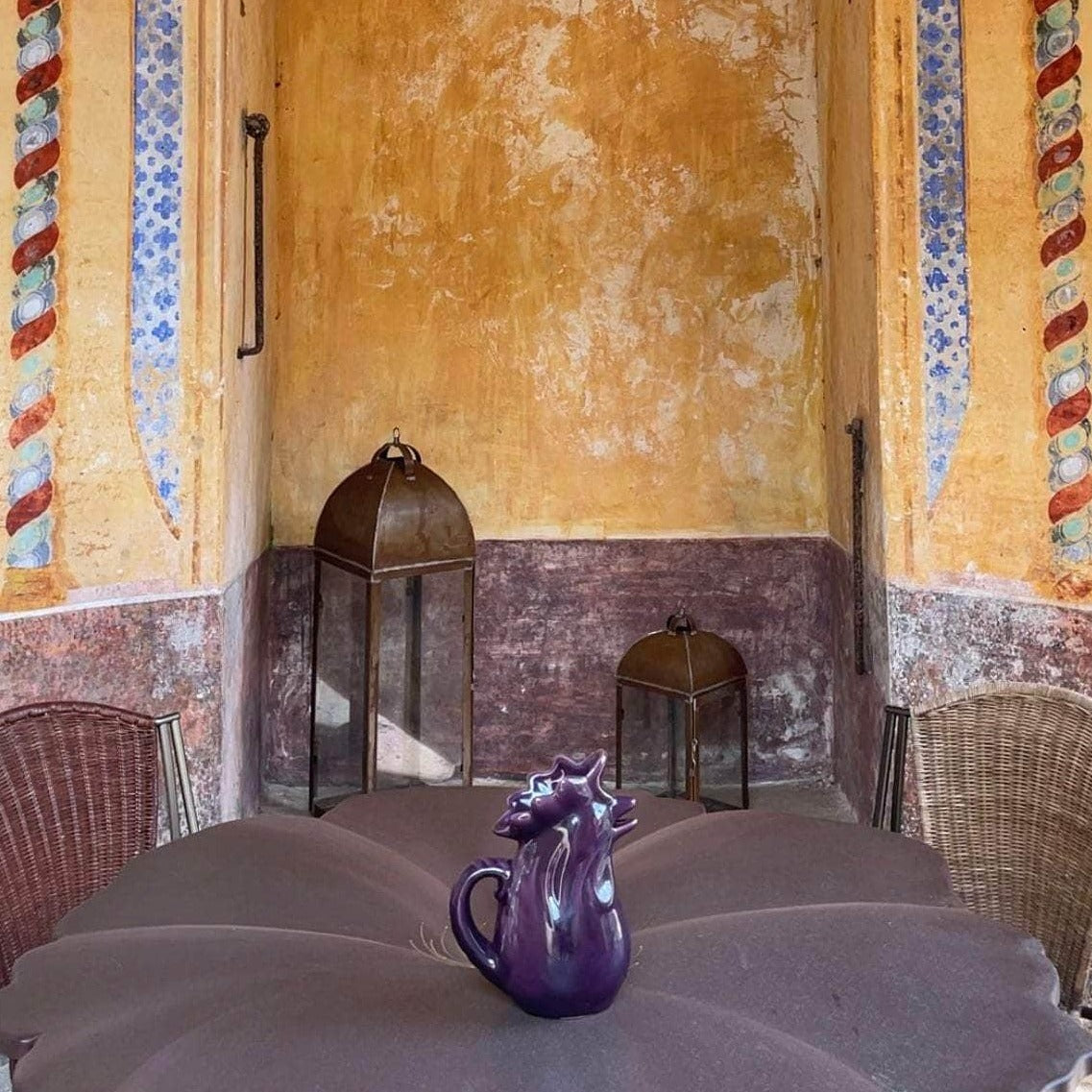 Large Kaffe Haus Iron Lantern