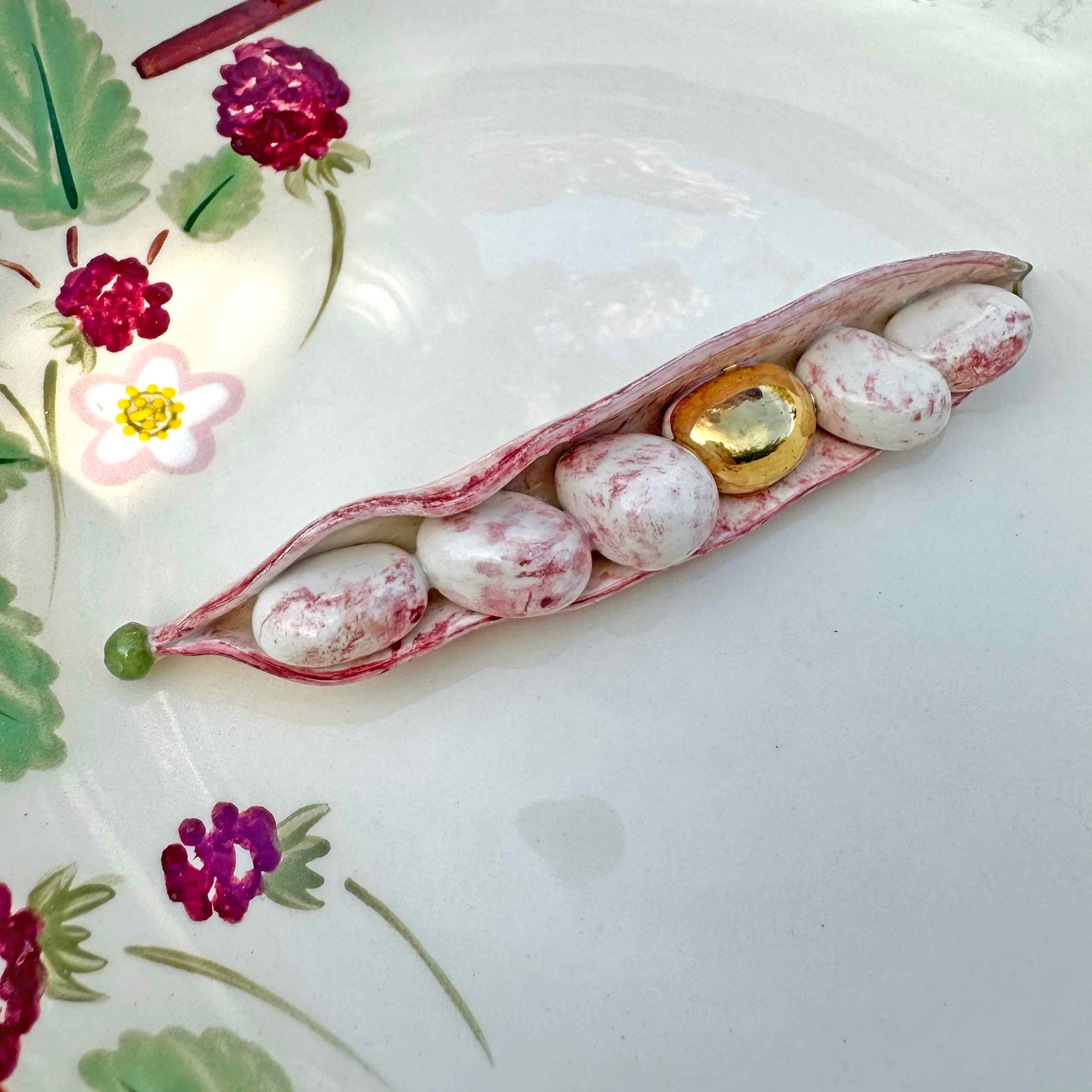 Ceramic Borlotti Bean