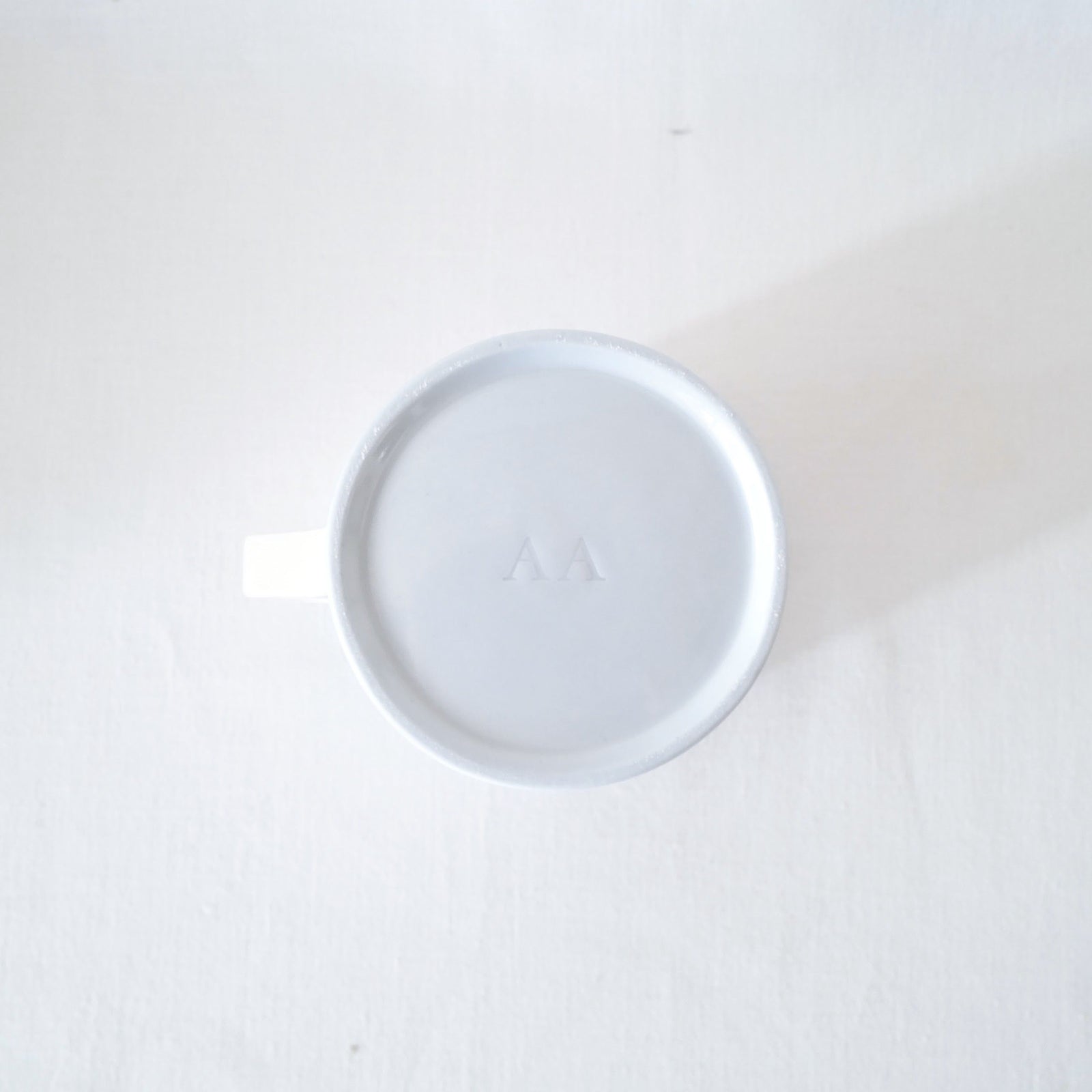 Large Mug in Pale Blue - Loop Handle