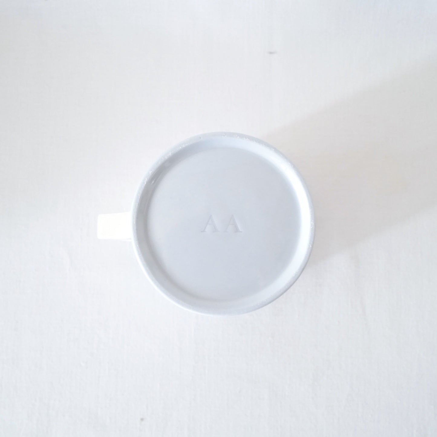 Large Mug in Pale Blue - Loop Handle