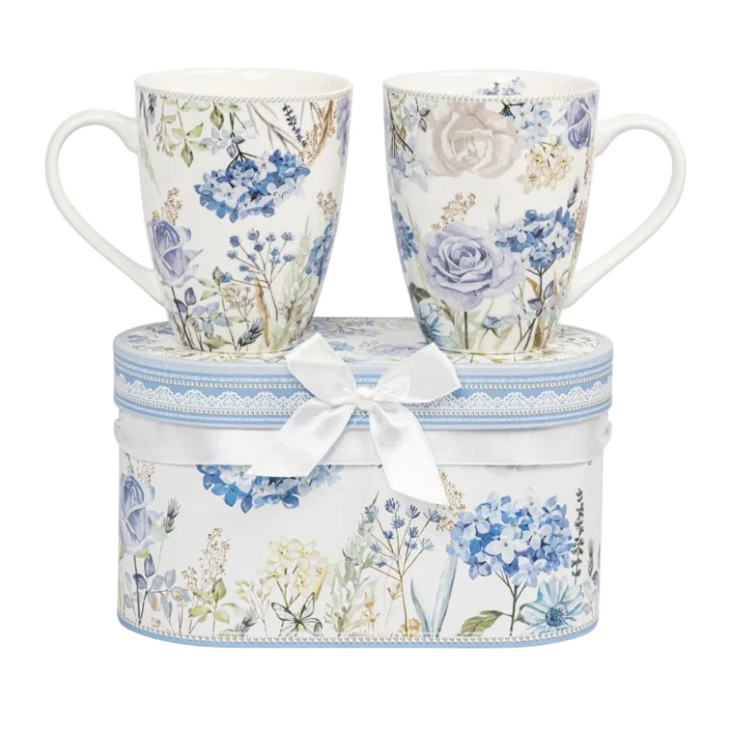 Meadow Breeze Mugs x 2 in Gift Box - Casa by Josephine Jenno