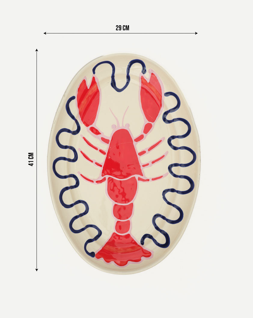 Lobster Oval Platter