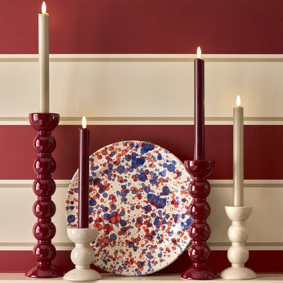 Medium Cherry Bobbin Candlestick - 14cm - Addison Ross Ltd UK