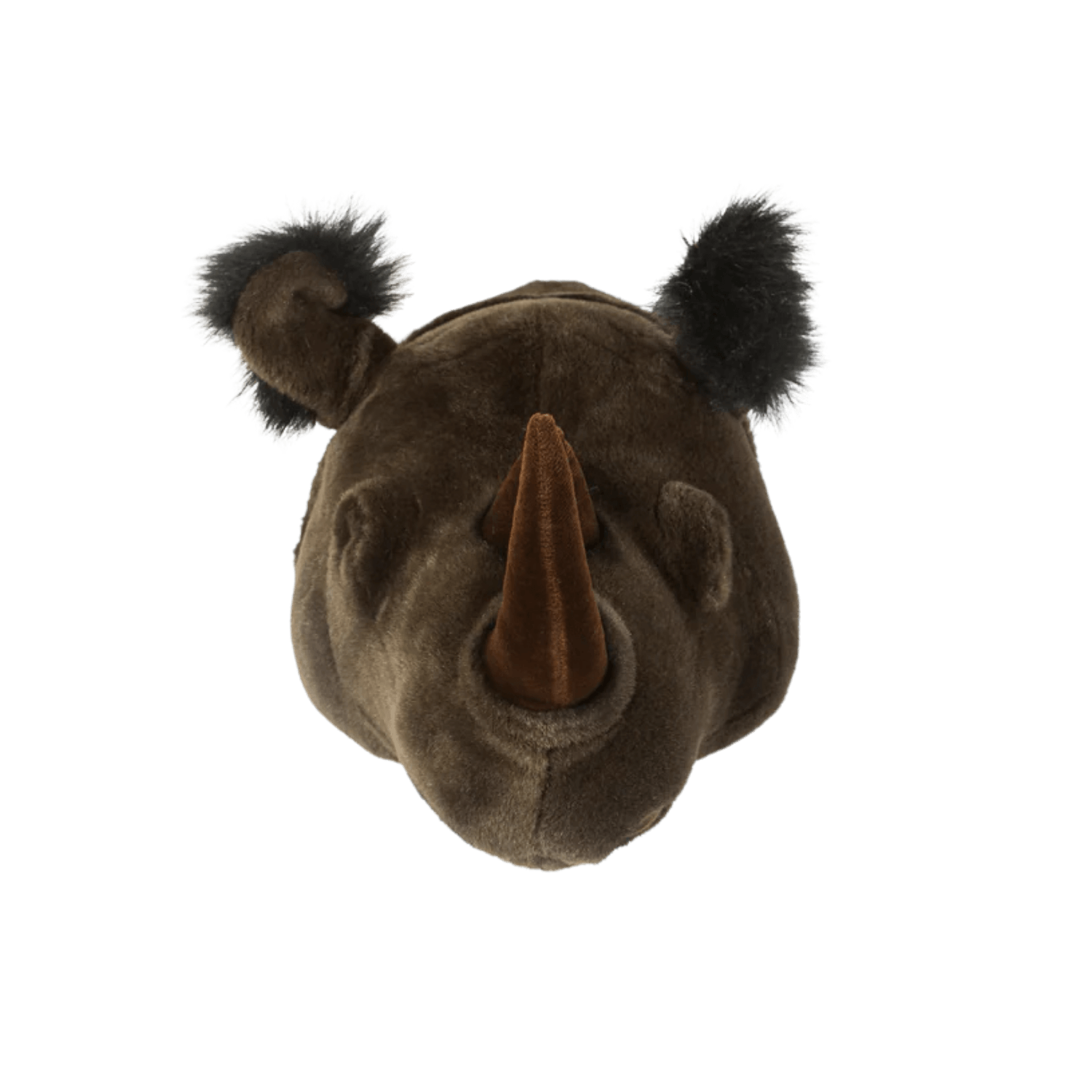 Michael the Rhino Wall Mounted Plush Head