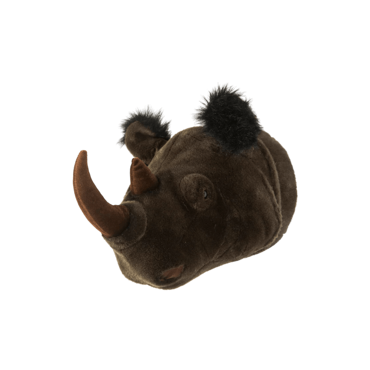 Michael the Rhino Wall Mounted Plush Head