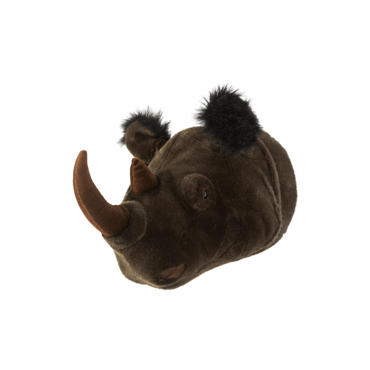 Michael the Rhino Wall Mounted Plush Head