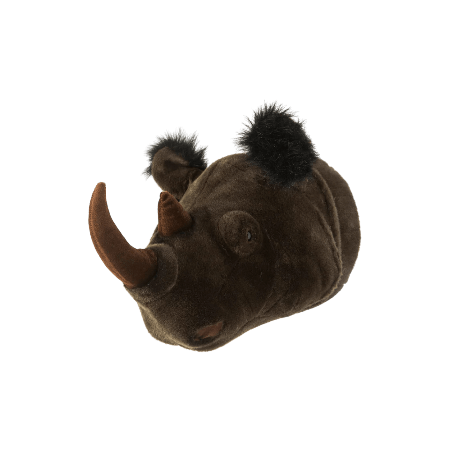 Michael the Rhino Wall Mounted Plush Head