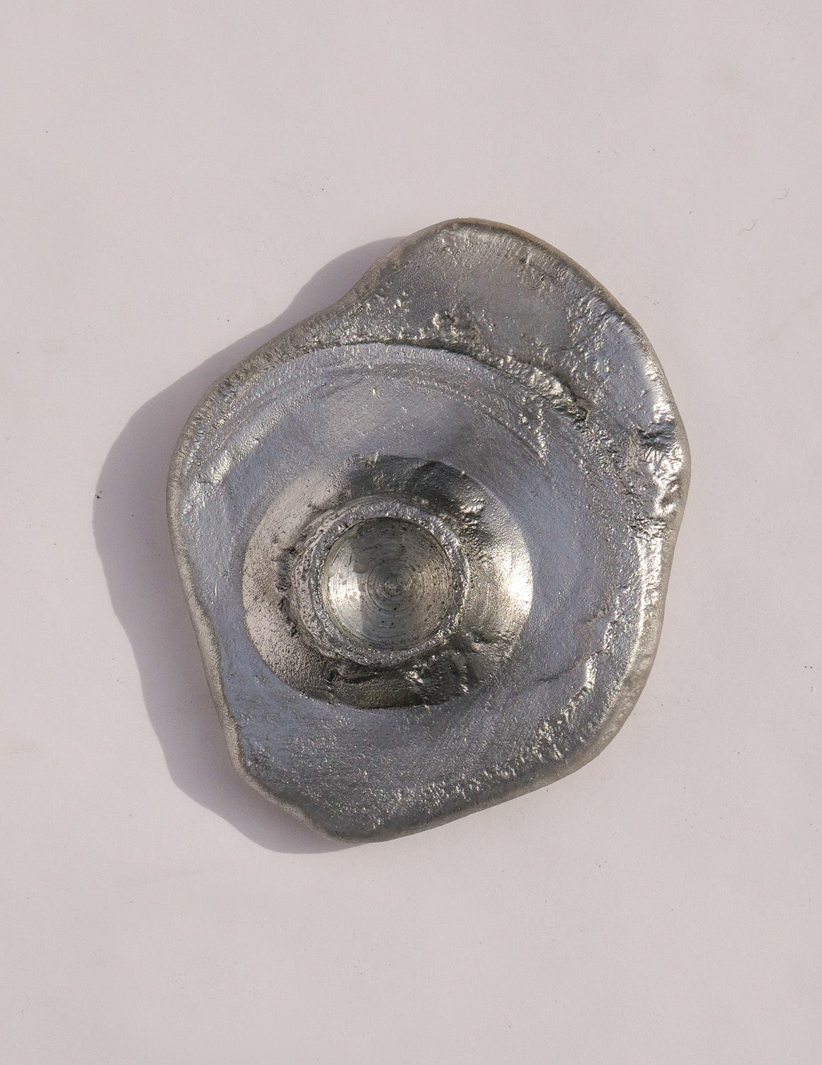 Sand Cast Candle Holder