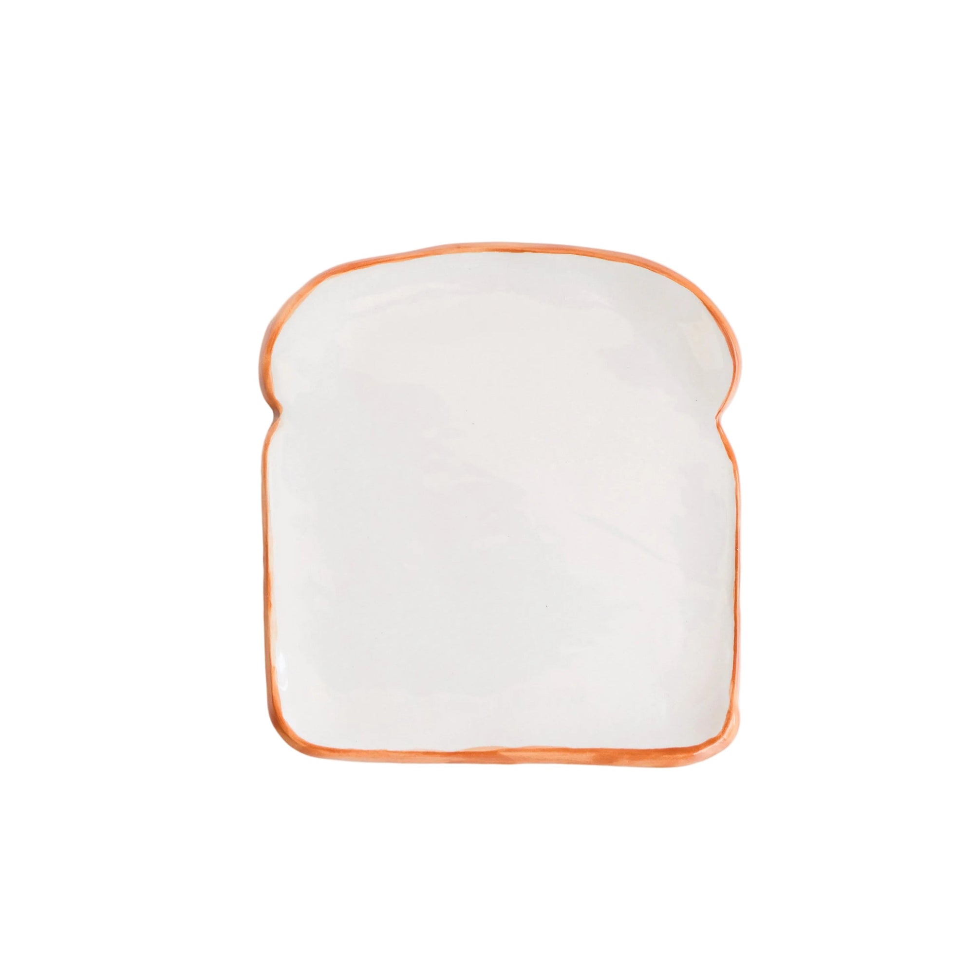 Handmade Ceramic Small Toast Plate
