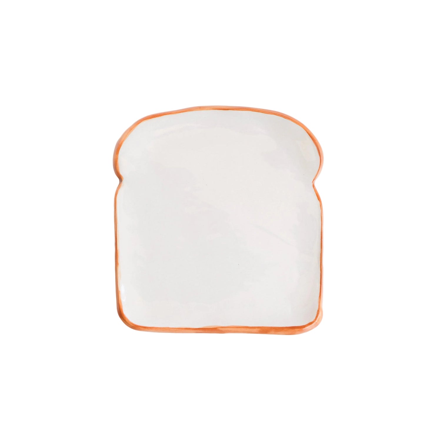 Handmade Ceramic Small Toast Plate
