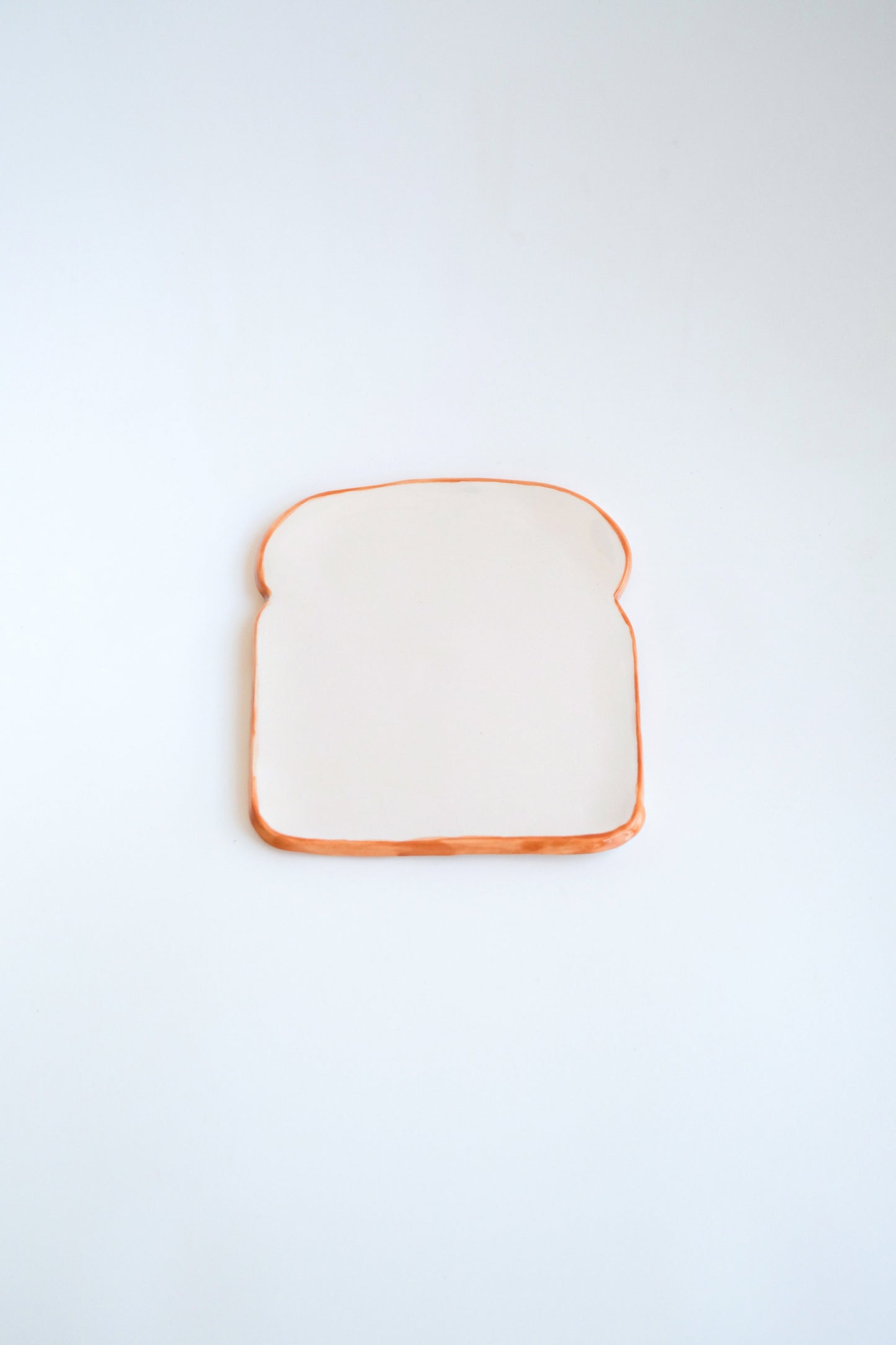 Handmade Ceramic Small Toast Plate