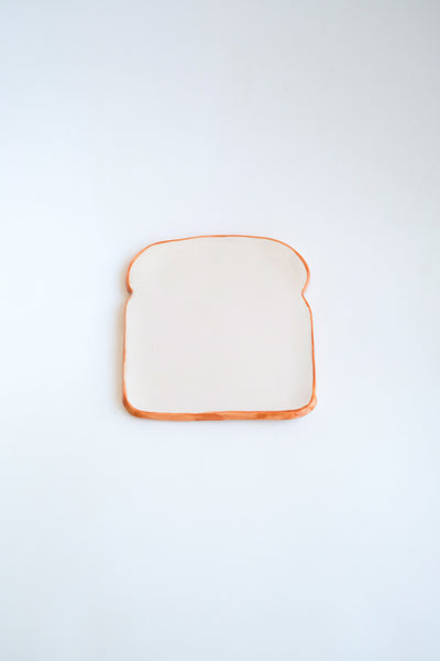 Handmade Ceramic Small Toast Plate