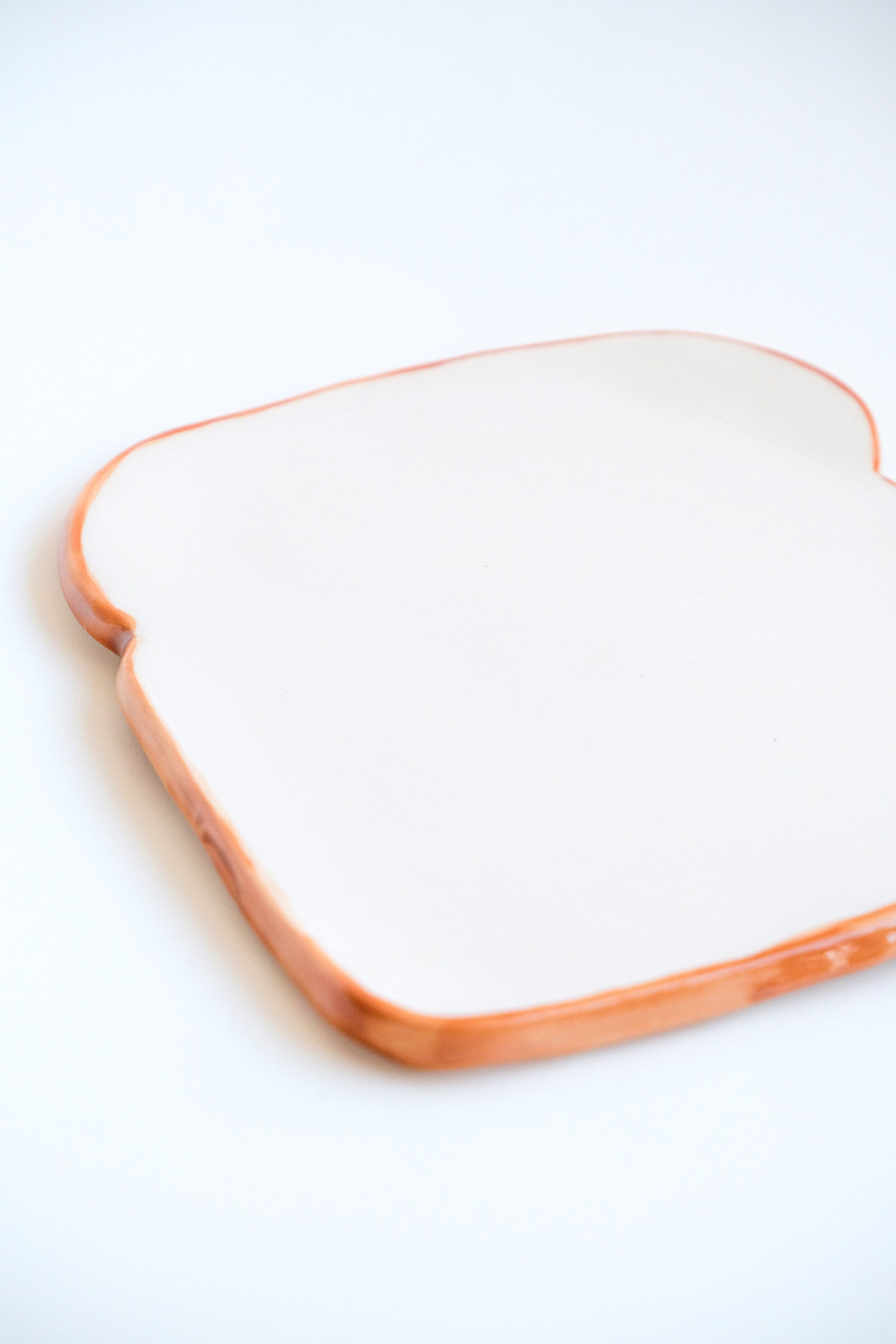 Handmade Ceramic Small Toast Plate