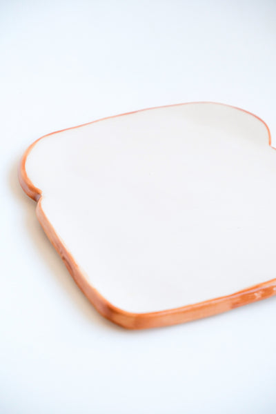 Handmade Ceramic Small Toast Plate