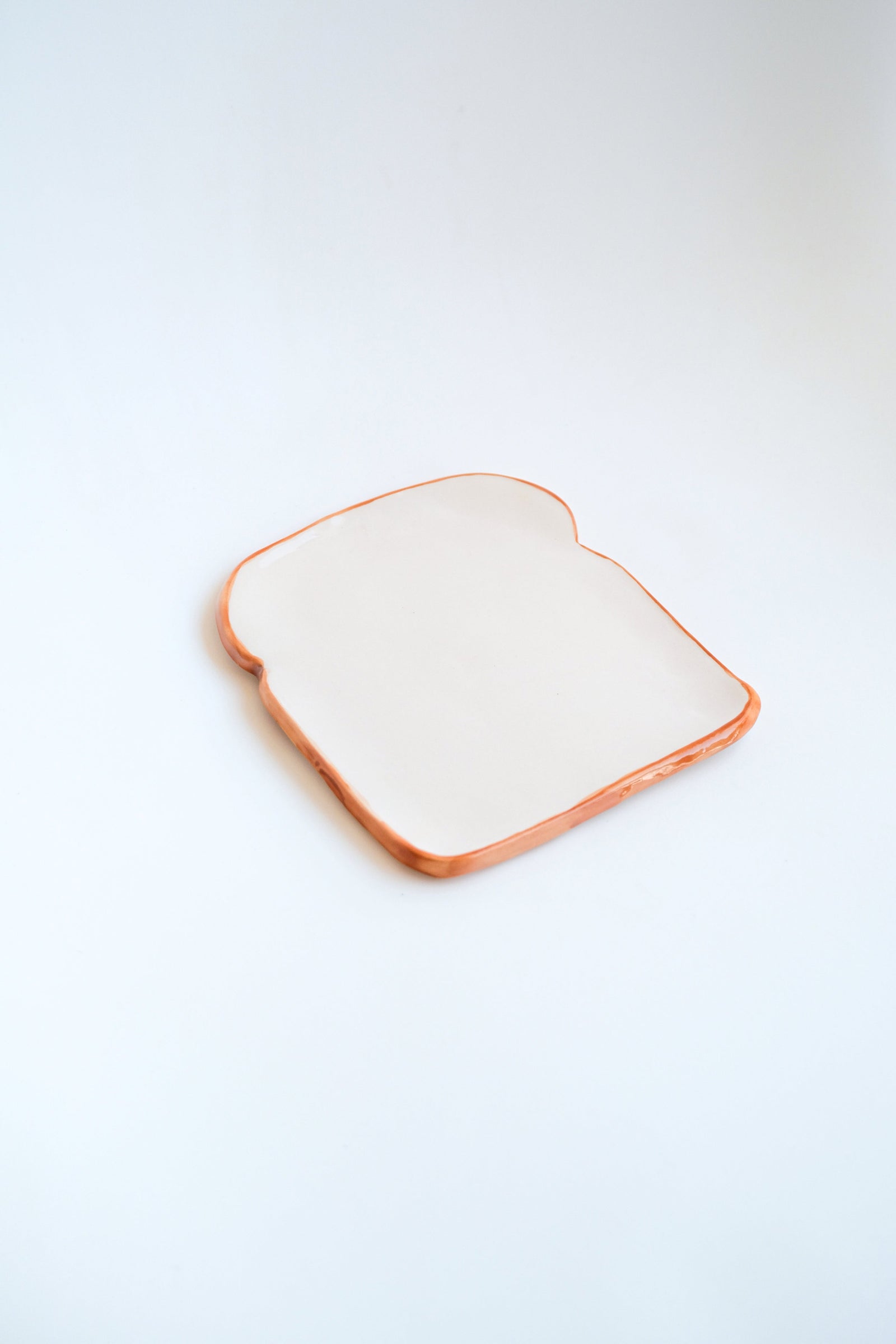 Handmade Ceramic Small Toast Plate