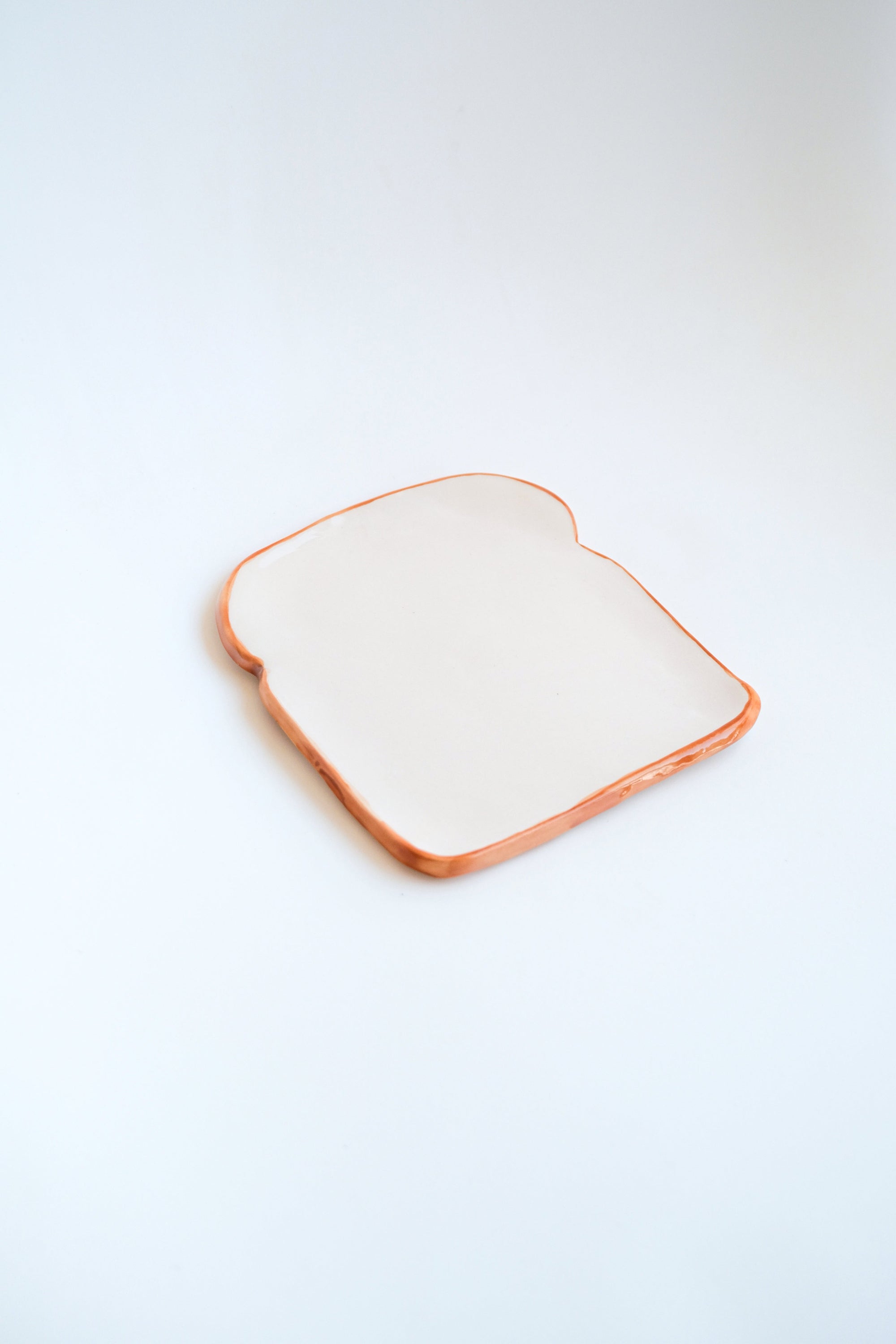 Handmade Ceramic Small Toast Plate