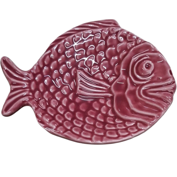 Mini Fish Platter, Bordeaux - 10.5cm