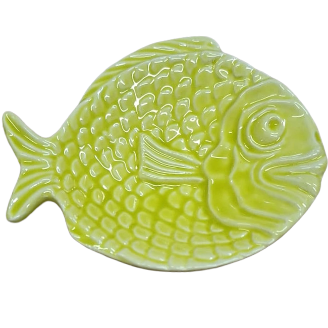 Mini Fish Dish Yellow - 10.5cm