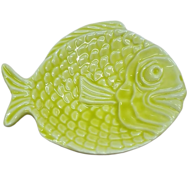 Mini Fish Dish Yellow - 10.5cm