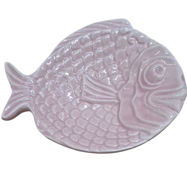 Mini Pink Fish Platter - 10.5cm