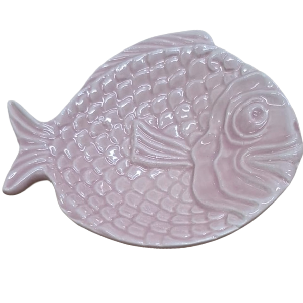 Mini Pink Fish Platter - 10.5cm