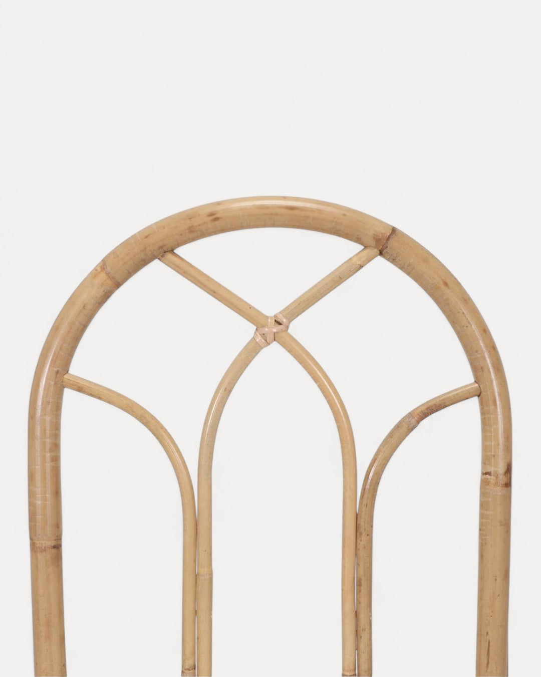 Ravenna Natural Rattan Chair with White Padded Cushion
