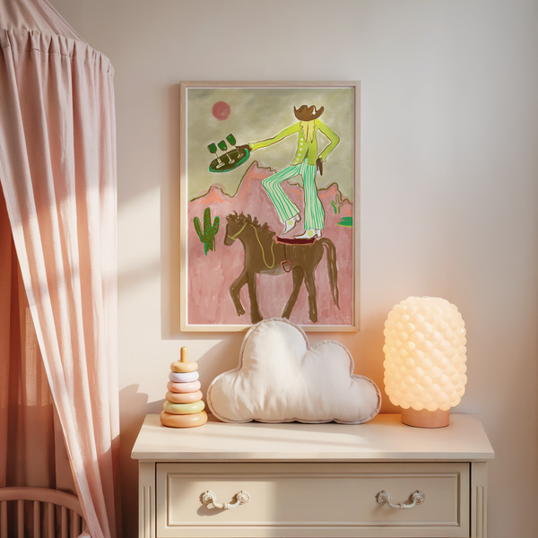On My High Horse (and Coming to Get You)' Print
