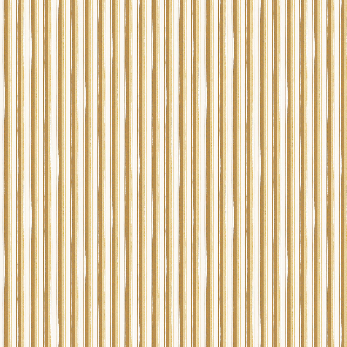 Modern Ticking Wallpaper - Ochre