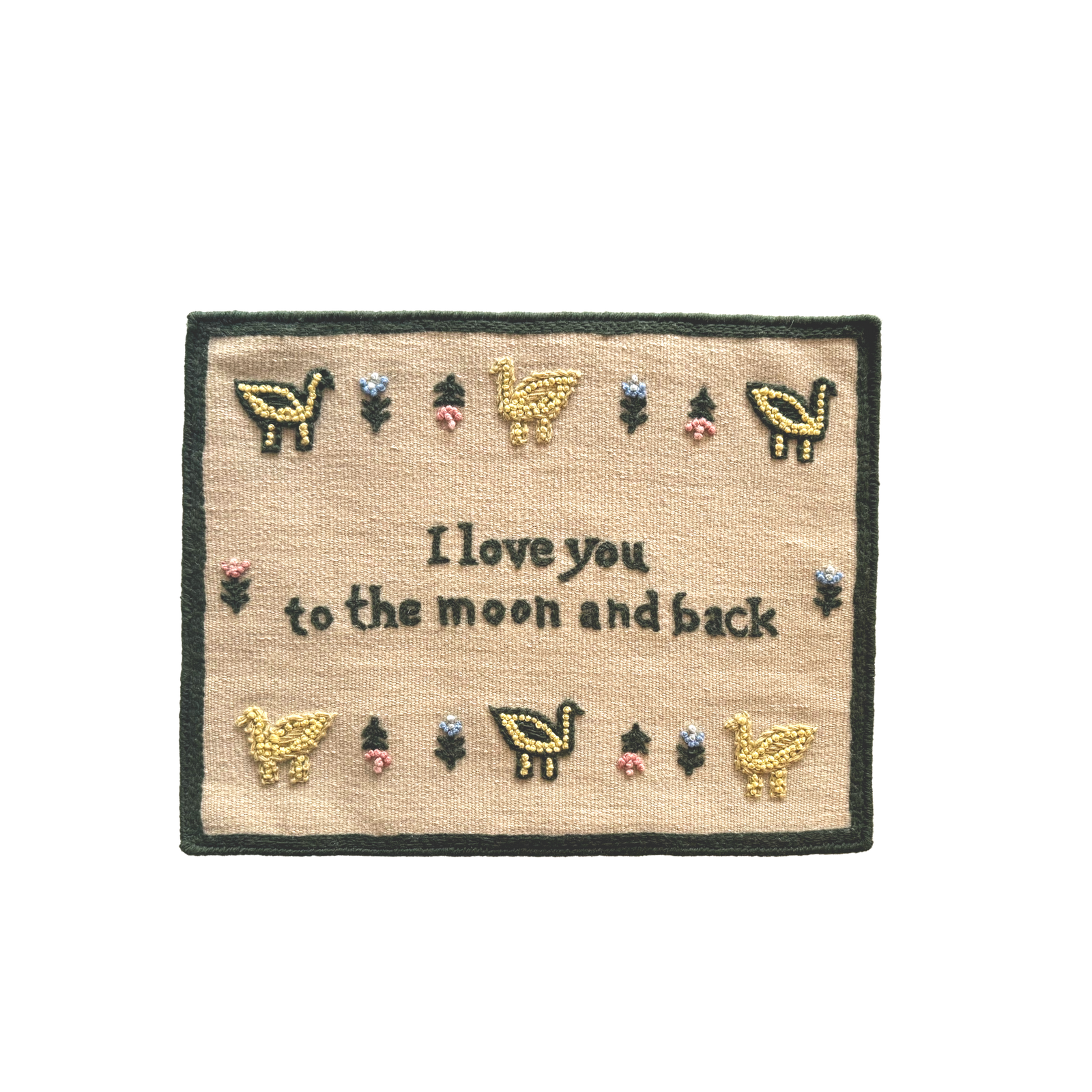 Moon and Back Embroidery