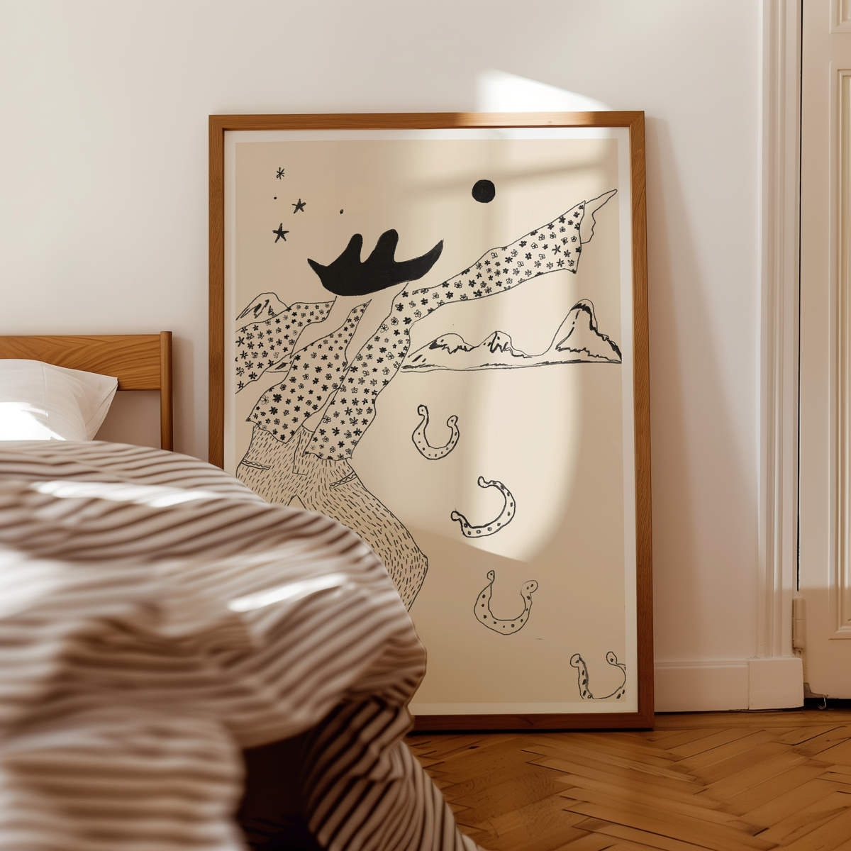 Here Comes Mr. Moonlight!' Print
