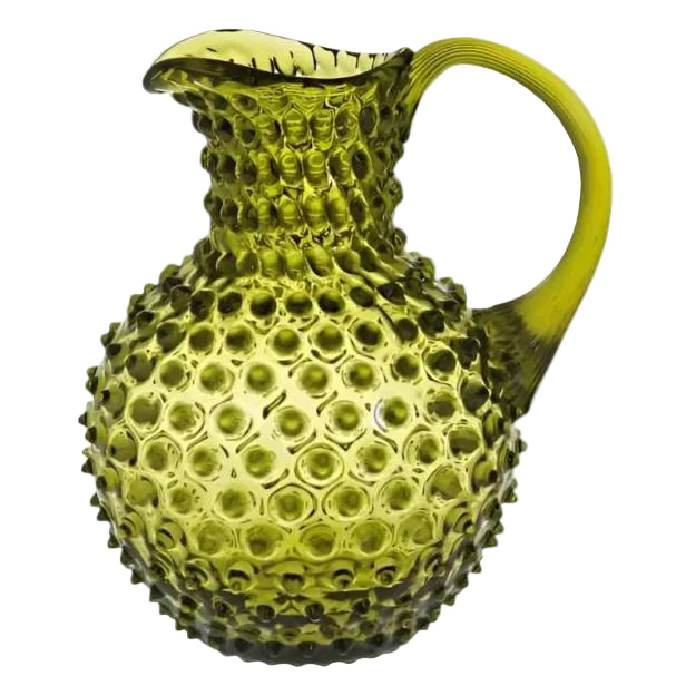 Moss Green Dew Drop Jug 2L - Casa by Josephine Jenno