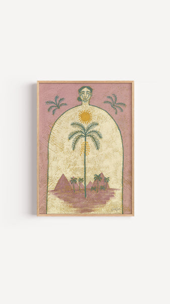 Mother of Dates - Bohemian Art Print