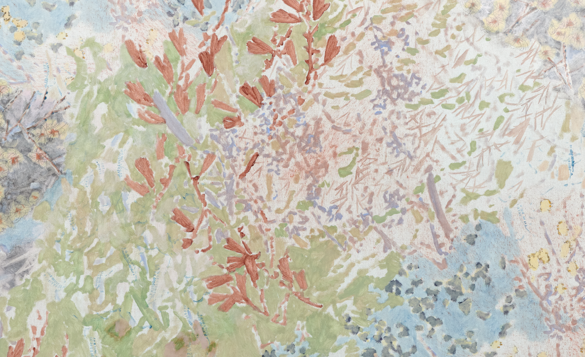 The Painted Garden No.1 Wallpaper