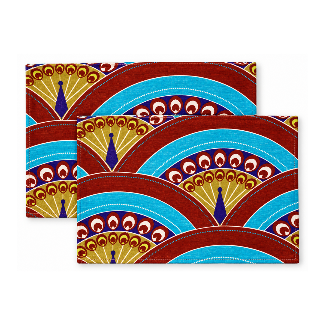 Les Ottomans x Matthew Williamson Cotton Placemats -  Set of 2