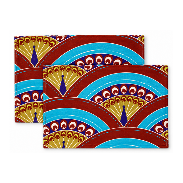 Les Ottomans x Matthew Williamson Cotton Placemats -  Set of 2