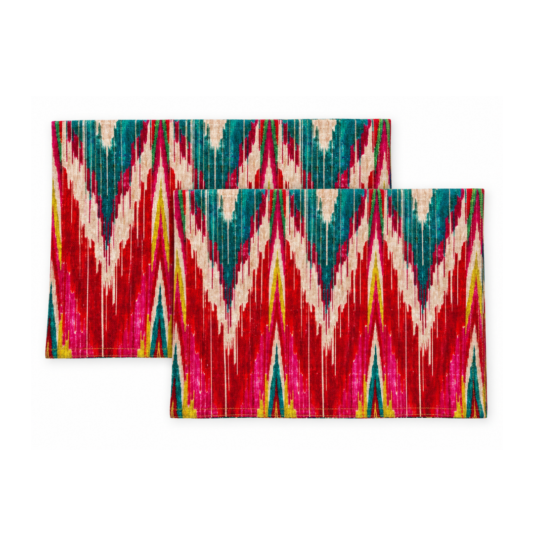 Les Ottomans x Matthew Williamson Cotton Placemats -  Set of 2