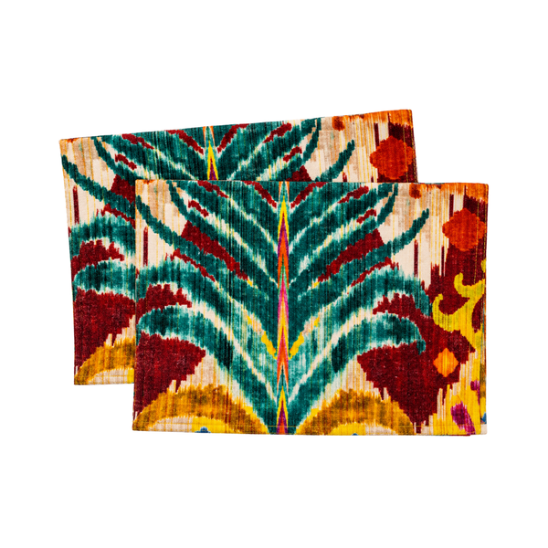 Les Ottomans x Matthew Williamson Cotton Placemats -  Set of 2