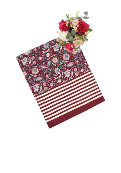 My Maroon Tablecloth - Casa by Josephine Jenno