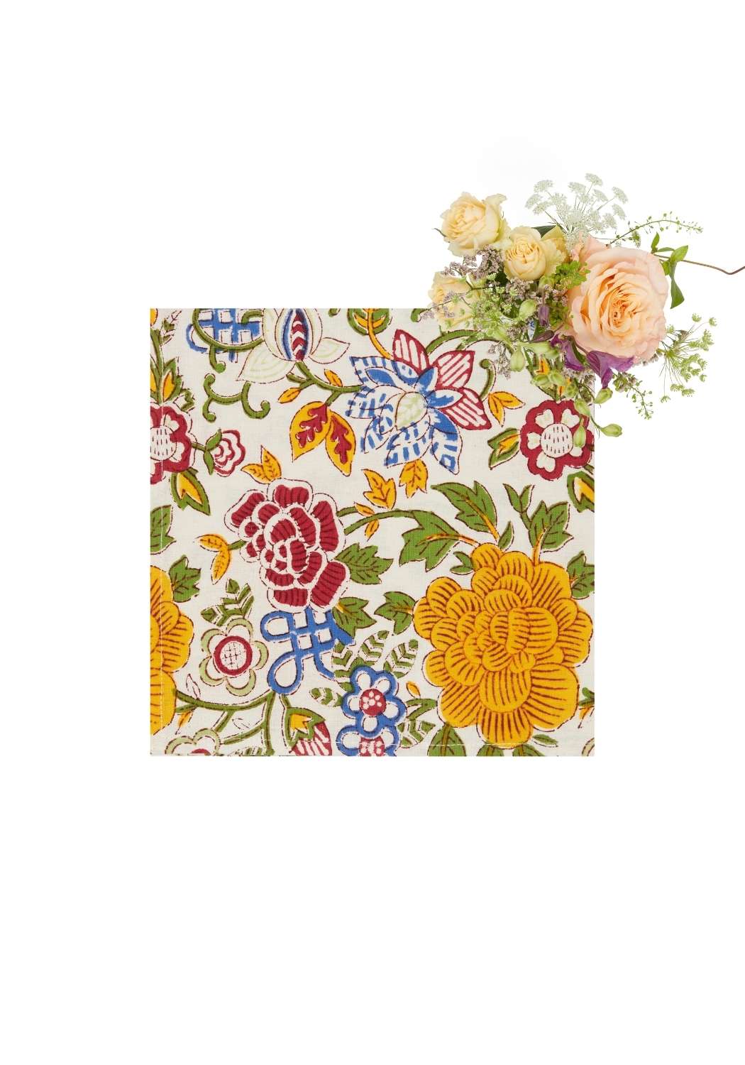 Napkins Blooming Spring Table Napkin - Set of 4