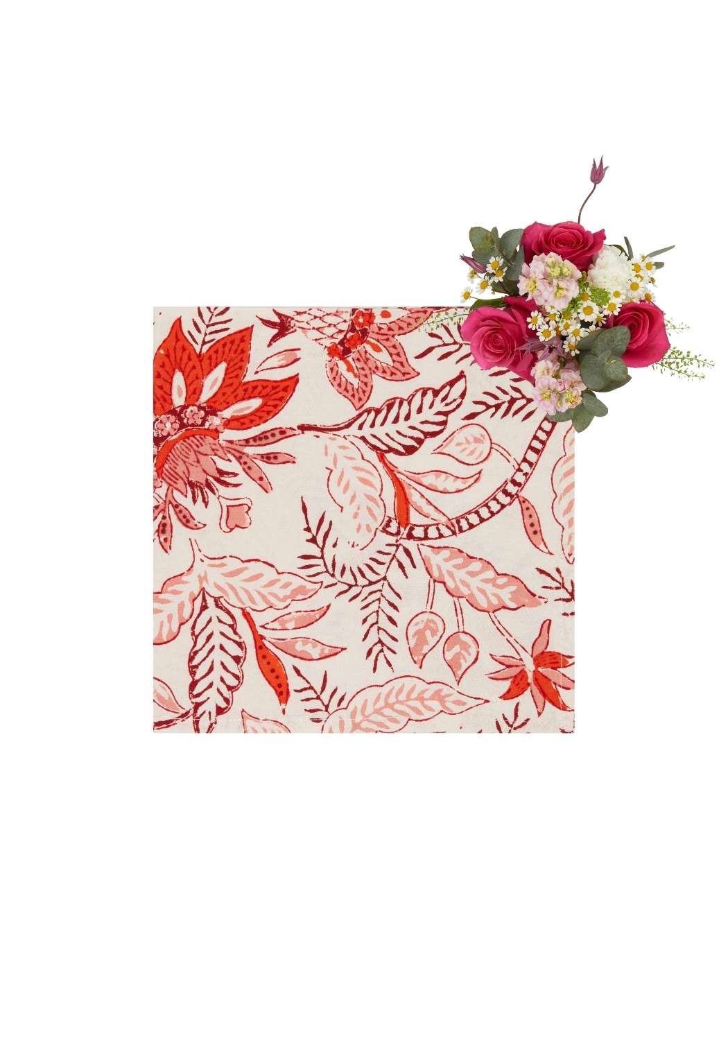 Napkins Bossa Nova Table Napkin Red - Set of 4