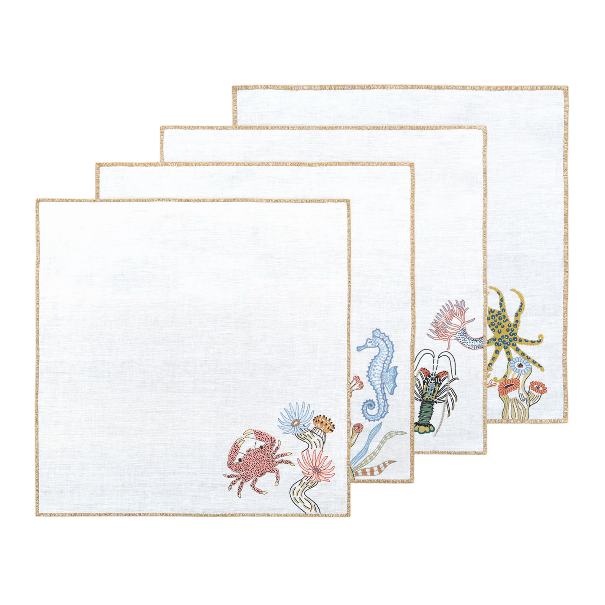 Marine Life - Table Napkin (Set of 4)