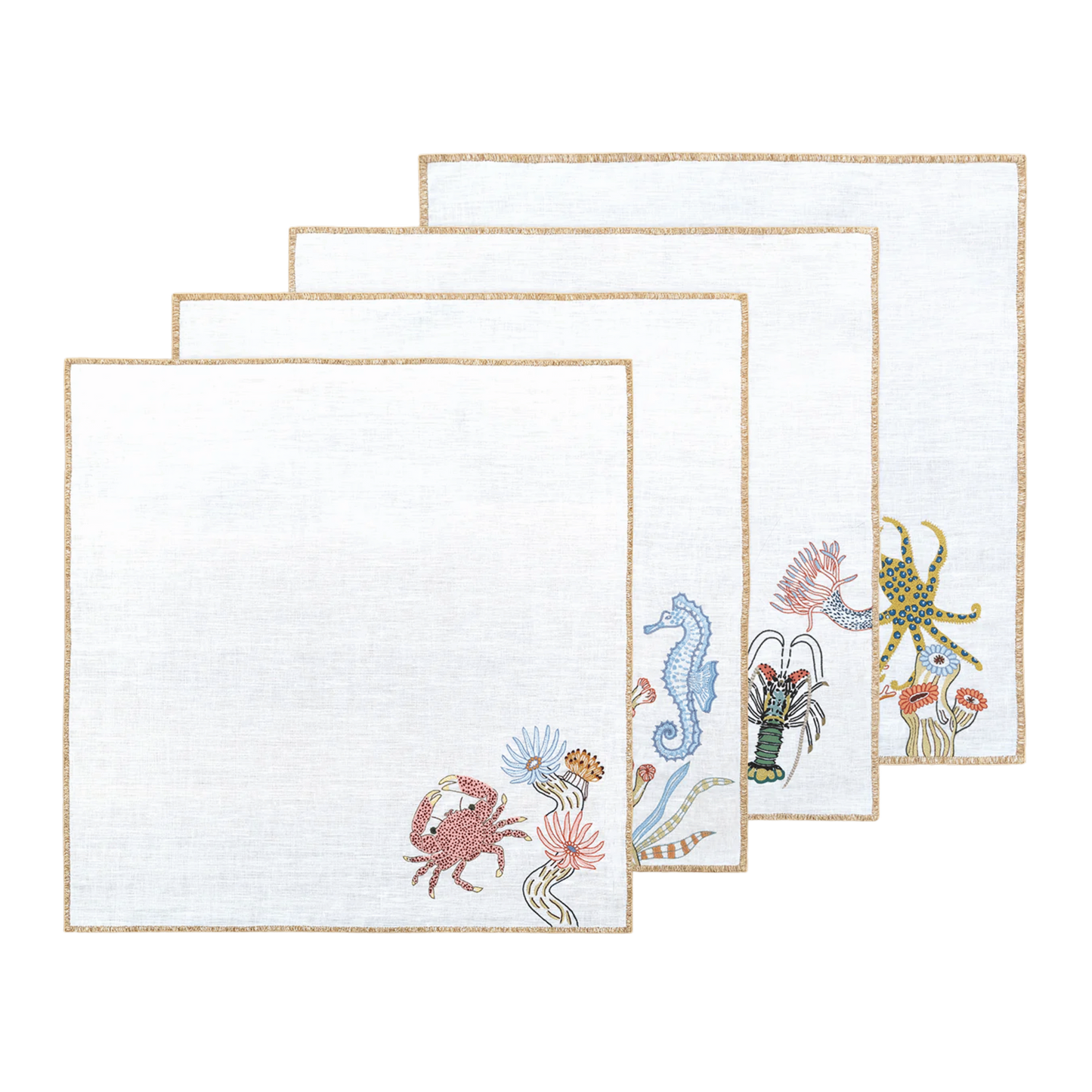 Marine Life - Table Napkin (Set of 4)