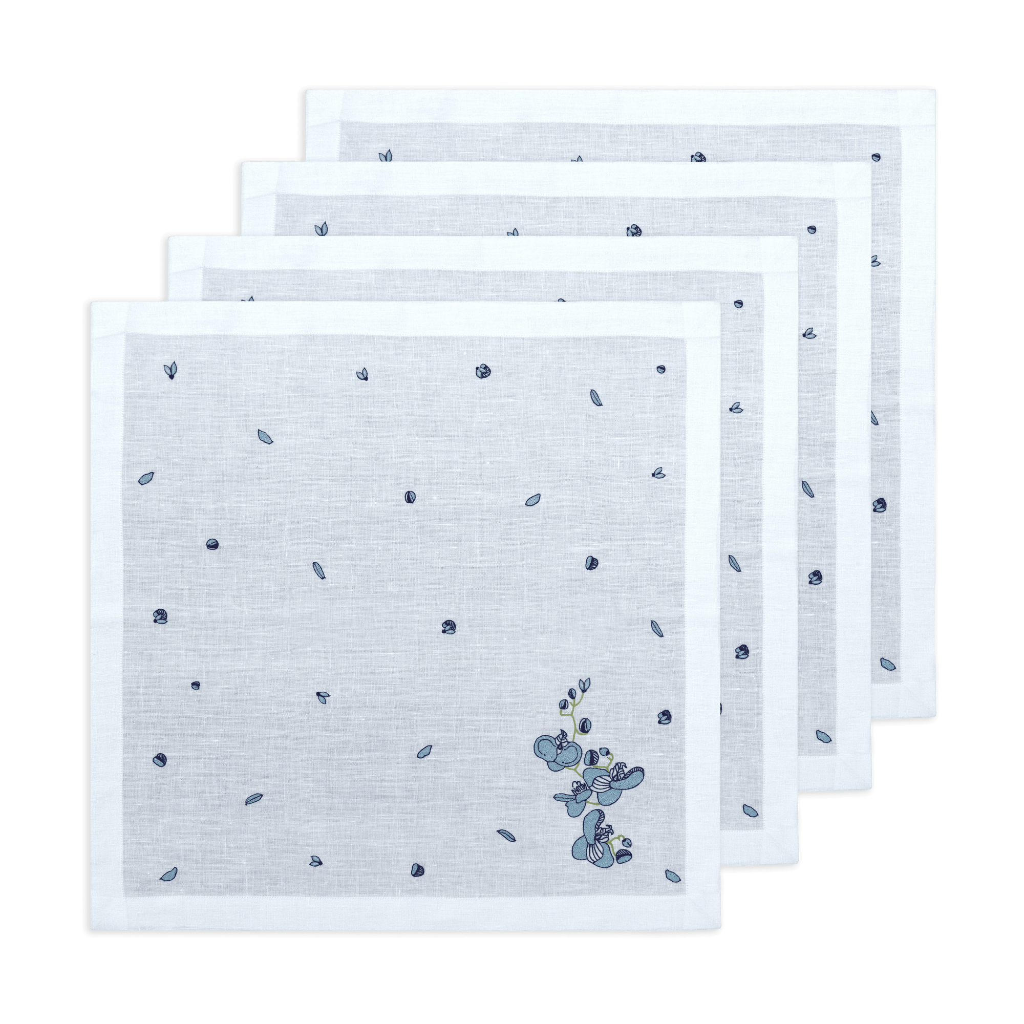 Orchid Carousel - Table Napkin (Set of 4)