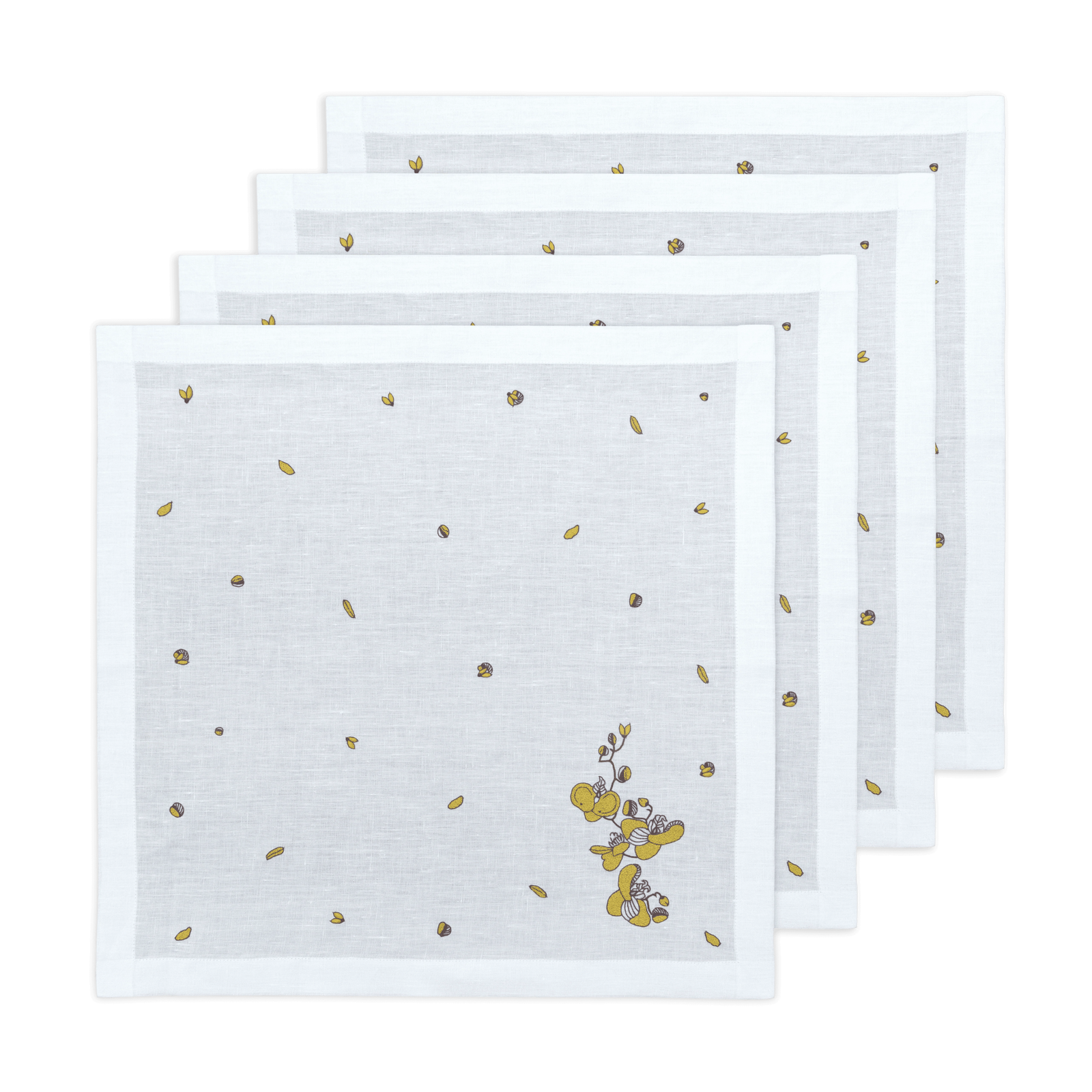 Orchid Carousel - Table Napkin (Set of 4)