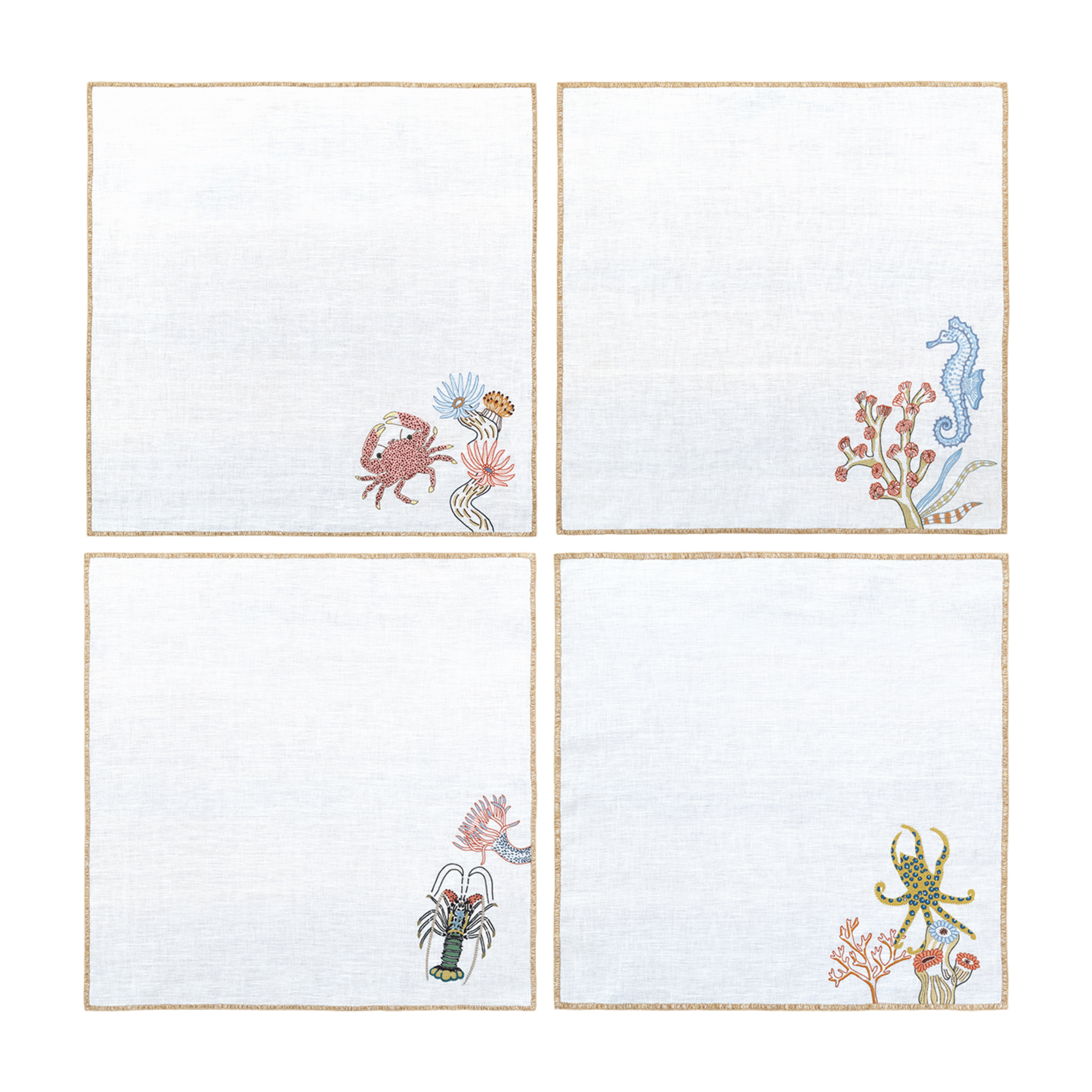 Marine Life - Table Napkin (Set of 4)