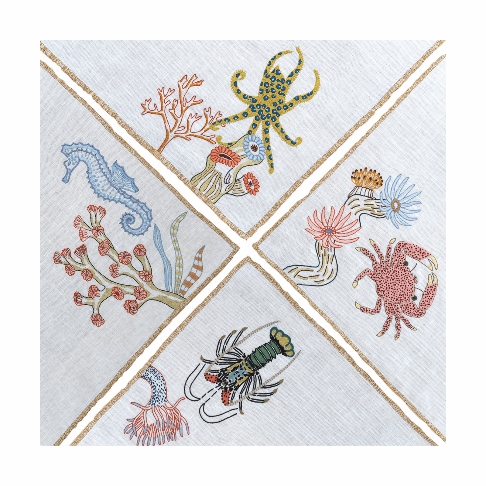 Marine Life - Table Napkin (Set of 4)