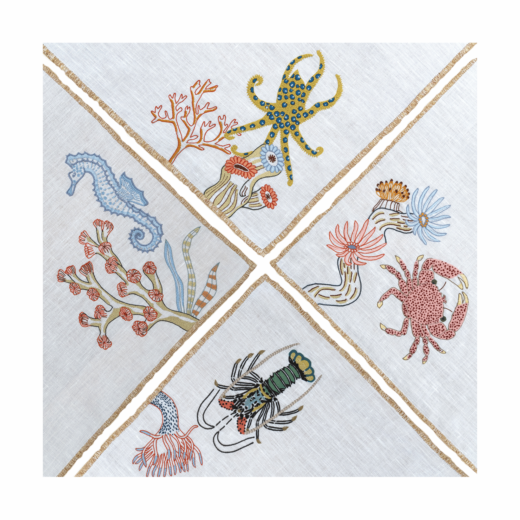 Marine Life - Table Napkin (Set of 4)