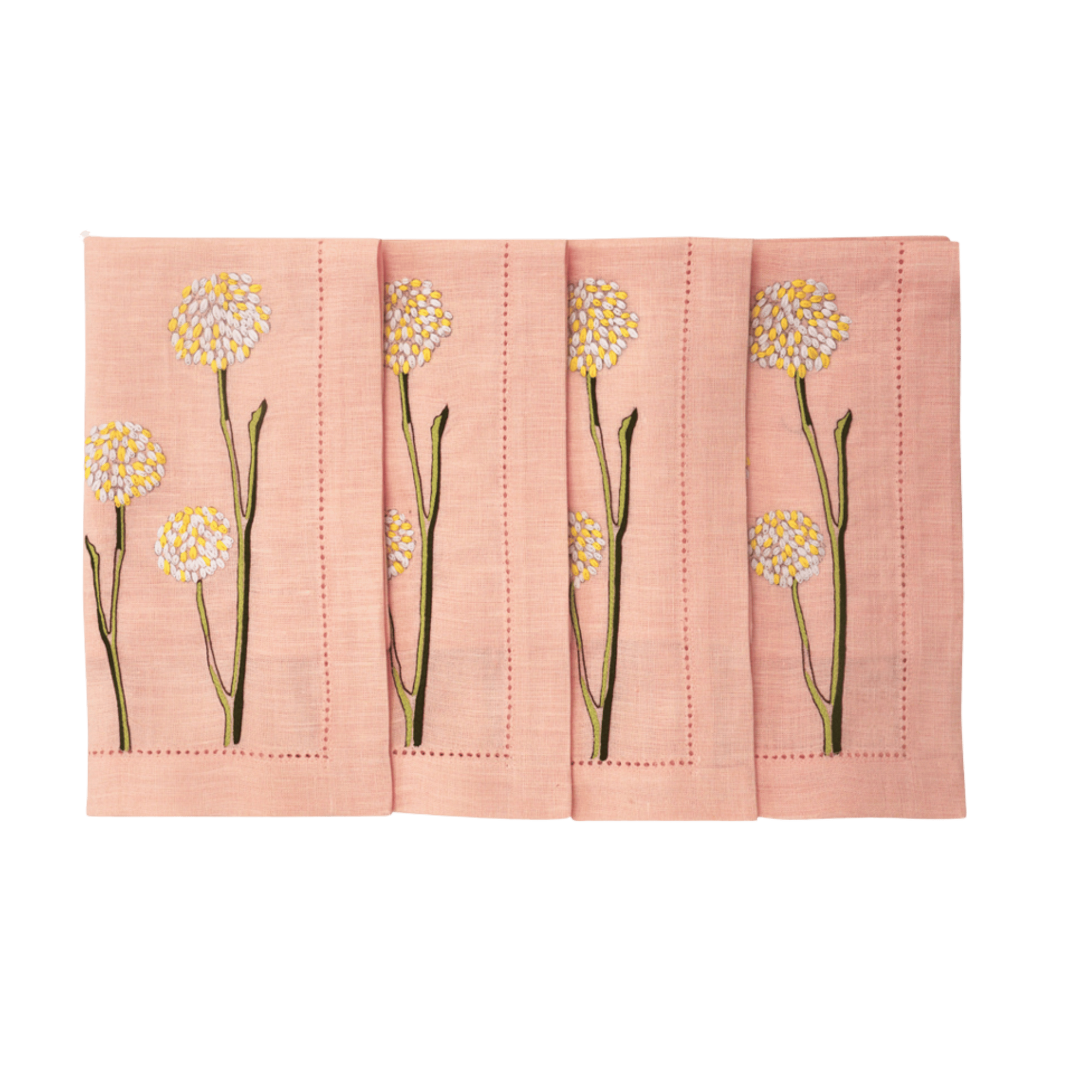Embroidered Table Linen - Table Napkin (Set of 4)