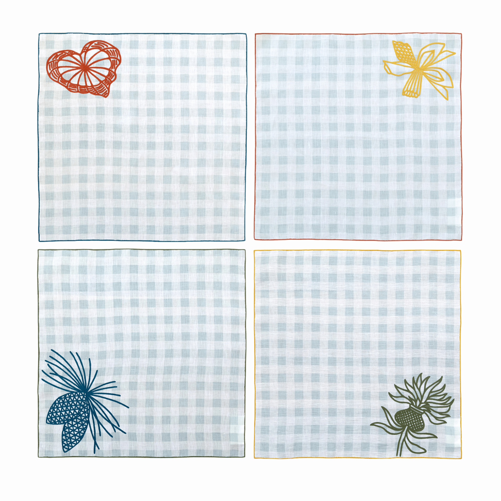 Pine and Picnic - Table Napkin (Set of 4)